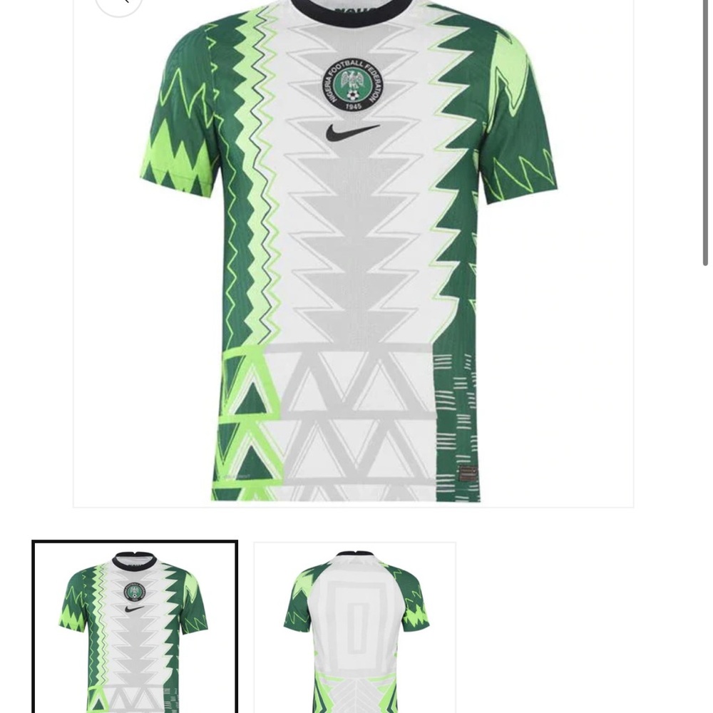 Nike Nigeria Women’s Jersey NWT 3xl